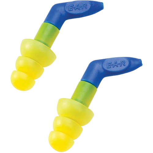 Bouchons d'oreilles r&eacute;utilisables E-A-R UltraFit, Sans cordon, Vrac - Sac en poly, 27 dB NRR, Taille unique Groupe Belzile Dickner