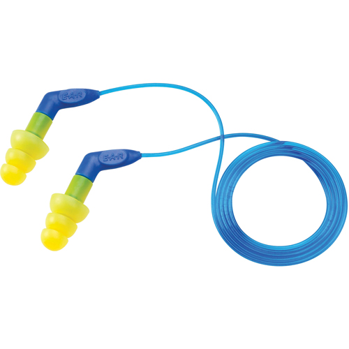 E-A-R UltraFit Reusable Earplugs, Corded, Bulk - Polybag, 27 dB NRR, One-Size Groupe Belzile Dickner