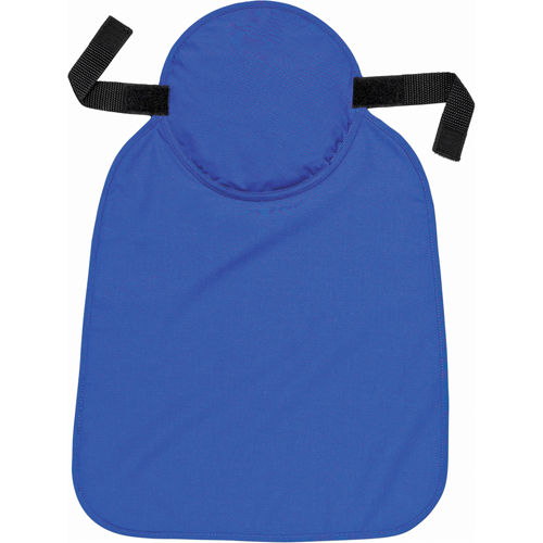 Tampons  et voiles pour le cou refroidissants pour casque de s&eacute;curit&eacute; Chill-Its 6717, Bleu Groupe Belzile Dickner