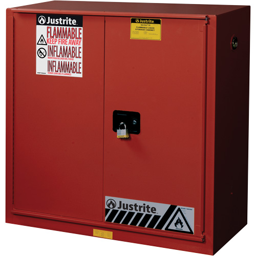 Sure-Grip&reg; EX Combustibles Safety Cabinet for Paint and Ink, 40 gal., 3 Shelves Groupe Belzile Dickner