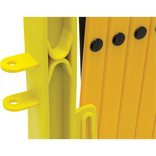 Barri&egrave;re Xpandit, 36" h x 11,5' lo, Noir/Jaune Groupe Belzile Dickner