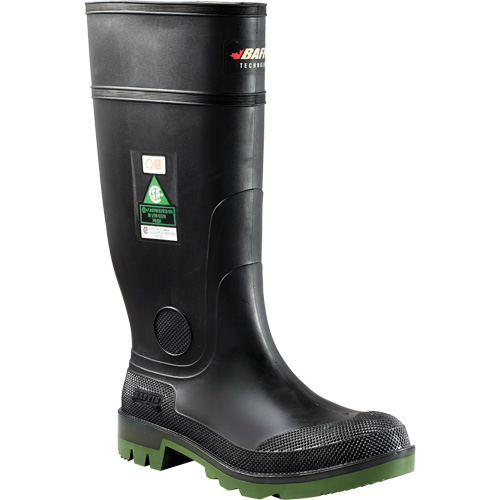 Bottes industrielles tout temps Enduro, Caoutchouc, Embout Acier, Pointure 8, Semelle R&eacute;sistant aux perforations Groupe Belzile Dickner