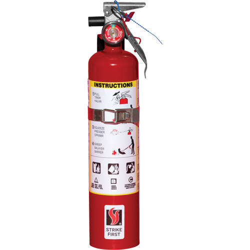 Fire Extinguisher, ABC, 2.5 lbs. Capacity Groupe Belzile Dickner