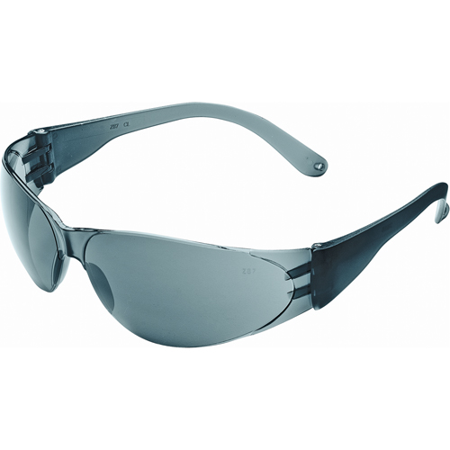 Lunettes de s&eacute;curit&eacute; Checklite Duramass, Lentille Grise/fum&eacute;e, Antibu&eacute;e/Anti-&eacute;gratignures, ANSI Z87+/R&eacute;pond ou surpasse la norme CSA Z94.3 Groupe Belzile Dickner