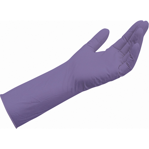 Gants en polym&egrave;re triple couche Trilites Clean Process, Moyen, Latex/N&eacute;opr&egrave;ne/Nitrile, 6 mils, Sans poudre, Mauve Groupe Belzile Dickner