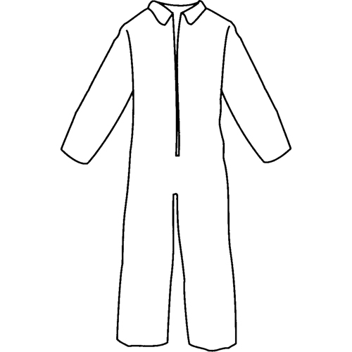 Pyrolon&reg; Plus 2 Disposable FR Coveralls, Small, Blue, FR Treated Fabric Groupe Belzile Dickner