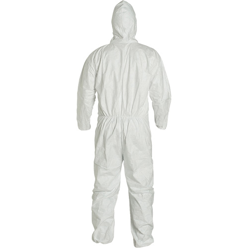 Hooded Coveralls, 4X-Large, White, Tyvek&reg; 400 Groupe Belzile Dickner