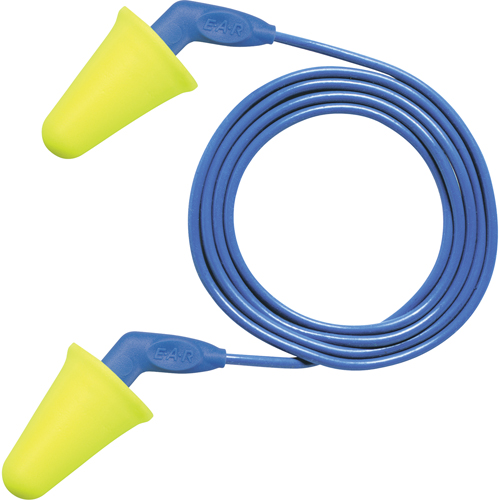 Bouchons d'oreilles &agrave; pousser E-A-R, Vrac - Sac en poly, Avec cordon Groupe Belzile Dickner
