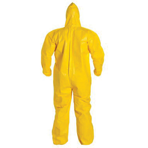 Hooded Coveralls, Tychem&reg; 2000, 3X-Large, Yellow Groupe Belzile Dickner
