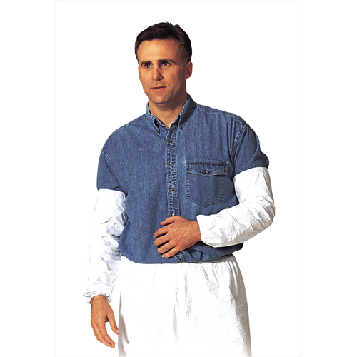 Manchettes, Longueur de 18", Tyvek 400, Blanc Groupe Belzile Dickner