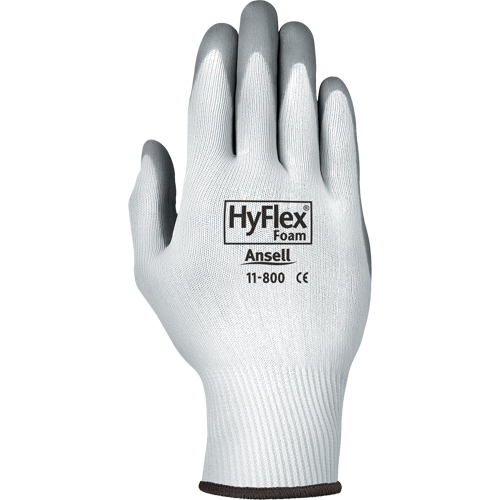 Gants Hyflex 11-800, 10/T-Grand, R&ecirc;vetement Mousse de nitrile, Calibre 15, Enveloppe en Nylon Groupe Belzile Dickner