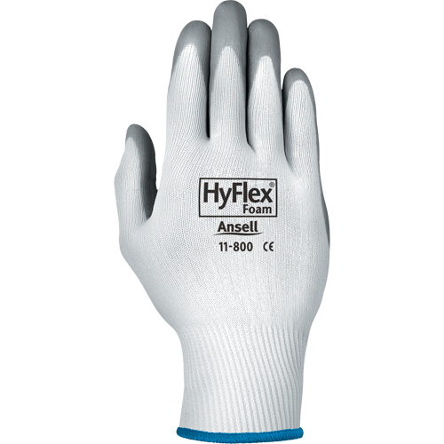 Gants Hyflex 11-800, 11/2T-Grand, R&ecirc;vetement Mousse de nitrile, Calibre 15, Enveloppe en Nylon Groupe Belzile Dickner
