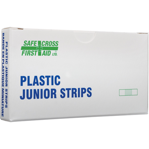 Bandages en bandes Juniors, Rectangulaire/carr&eacute;e, 18", Plastique, St&eacute;rile Groupe Belzile Dickner