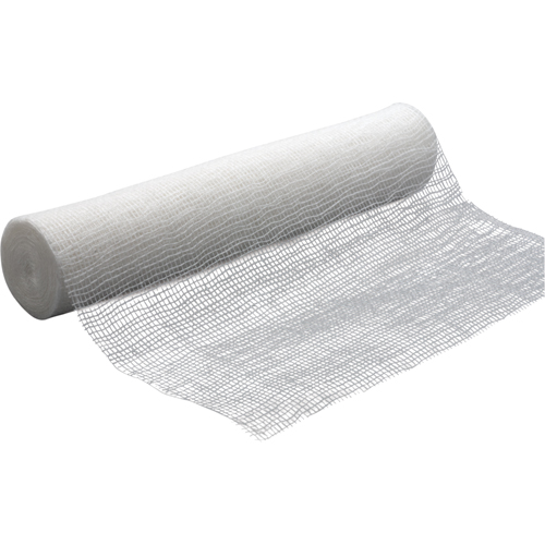 Bandages de gaze, Rouleau, 15' lo x 4" la, Dispositif m&eacute;dical Classe 1 Groupe Belzile Dickner