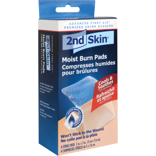 2nd Skin&reg; Moist Burn Pads, 2" x 3", Class 2 Groupe Belzile Dickner