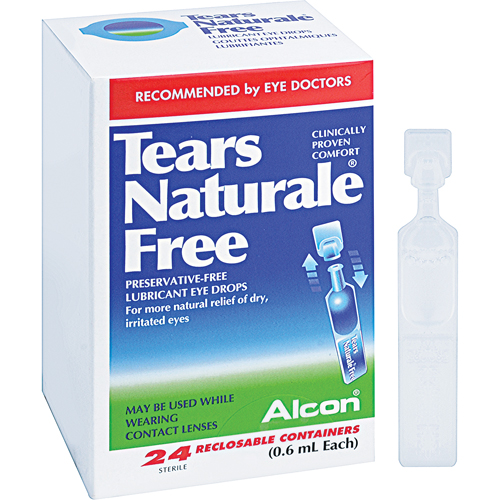 Gouttes oculaires sans agent conservateur Tears Naturale Groupe Belzile Dickner