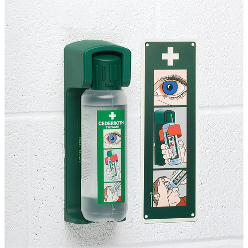 Cederroth Eyewash Wall Bracket Groupe Belzile Dickner