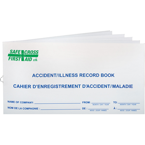 Accident Record Books Groupe Belzile Dickner