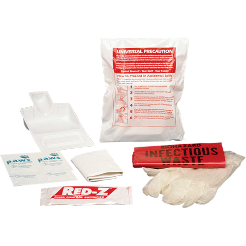 Trousses de nettoyage de d&eacute;versements liquides, Mati&egrave;res dangereuses, Sac Groupe Belzile Dickner