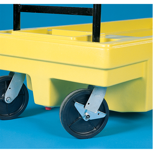 Poly-Spillcart Cart, 66.5" L x 29" W x 43.9" H, 57 US gal. Spill Cap. Groupe Belzile Dickner