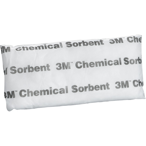 Chemical Sorbent Pillow, Universal, 15" L x 7" W, 11.8 gal. Absorbency/Pkg. Groupe Belzile Dickner