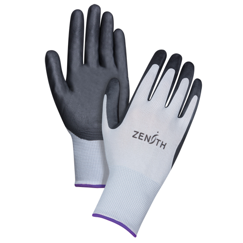 Lightweight Breathable Coated Gloves, 6/X-Small, Foam Nitrile Coating, 13 Gauge, Polyester Shell Groupe Belzile Dickner