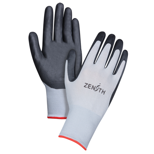 Lightweight Breathable Coated Gloves, 7/Small, Foam Nitrile Coating, 13 Gauge, Polyester Shell Groupe Belzile Dickner