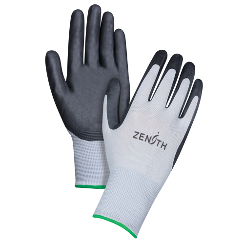Lightweight Breathable Coated Gloves, 8/Medium, Foam Nitrile Coating, 13 Gauge, Polyester Shell Groupe Belzile Dickner