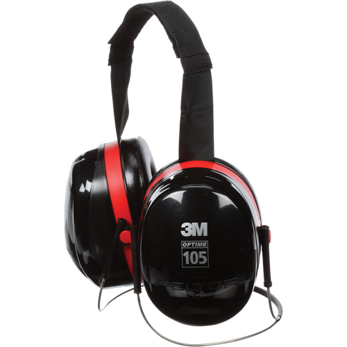 Peltor Optime 105 Series Earmuffs, Neckband, 29 NRR dB Groupe Belzile Dickner