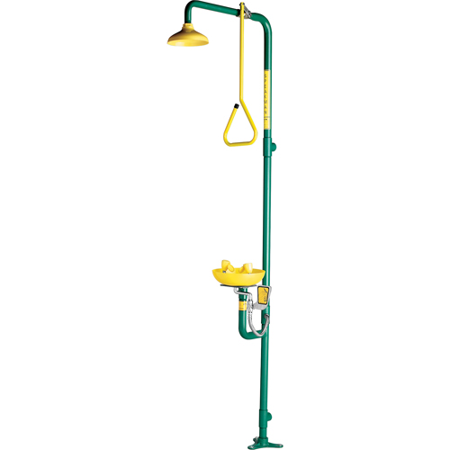 Safe-T-Zone&reg; Combination Shower & Eye/Face Wash Groupe Belzile Dickner