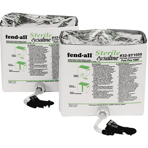 Pure Flow 1000&reg; Eyewash Station - Fluid Cartridges, 1120 oz. Groupe Belzile Dickner