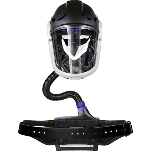 Trousse industrielle lourde pour APR motoris&eacute; TR-600 de Versaflo, Capuchon & visi&egrave;re, Pile Lithium-ion Groupe Belzile Dickner