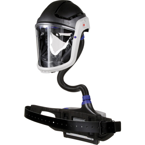 Trousse industrielle lourde pour APR motoris&eacute; TR-600 de Versaflo, Capuchon & visi&egrave;re, Pile Lithium-ion Groupe Belzile Dickner