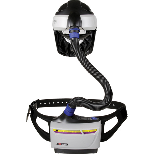 Trousse industrielle lourde pour APR motoris&eacute; TR-600 de Versaflo, Capuchon & visi&egrave;re, Pile Lithium-ion Groupe Belzile Dickner