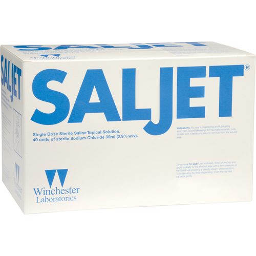 Saljet Single Dose Saline Solution, 1.01 oz. Groupe Belzile Dickner