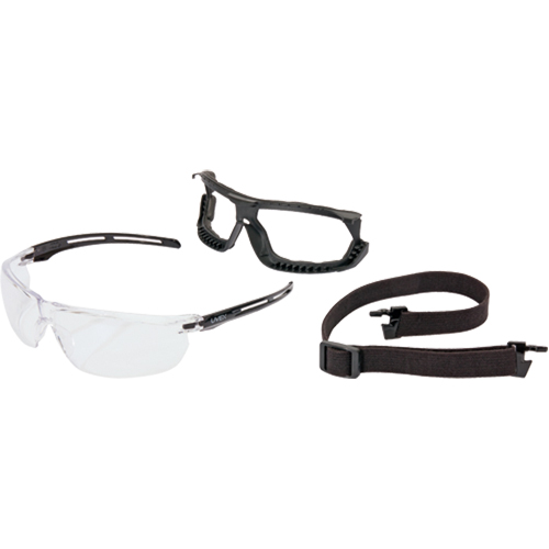 Lunettes de s&eacute;curit&eacute; &eacute;tanches Uvex Tirade, Lentille Transparent, Antibu&eacute;e, ANSI Z87+/R&eacute;pond ou surpasse la norme CSA Z94.3 Groupe Belzile Dickner