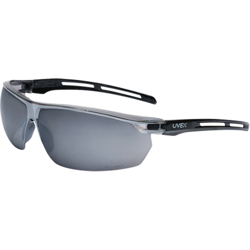 Lunettes de s&eacute;curit&eacute; &eacute;tanches Uvex Tirade, Lentille Argent/Miroir, Antibu&eacute;e, ANSI Z87+/R&eacute;pond ou surpasse la norme CSA Z94.3 Groupe Belzile Dickner