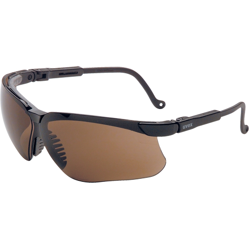 Lunettes de s&eacute;curit&eacute; Uvex Genesis avec lentilles HydroShield, Lentille Brun, Antibu&eacute;e, R&eacute;pond ou surpasse la norme CSA Z94.3 Groupe Belzile Dickner