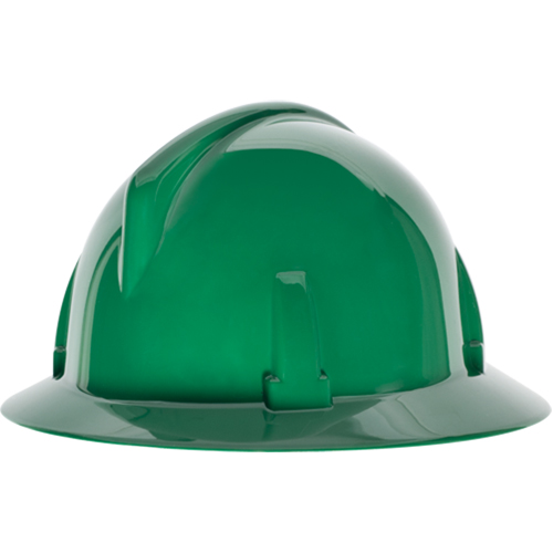 Casques de s&eacute;curit&eacute; &agrave; bordure compl&egrave;te TopGard, R&eacute;pond aux normes CSA type 1, Suspension Rochet, Non ventil&eacute; Groupe Belzile Dickner