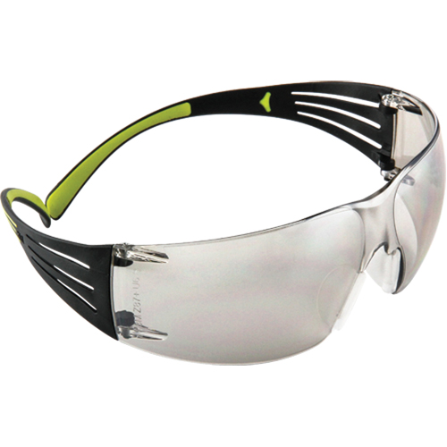 Lunettes de s&eacute;curit&eacute; SecureFit s&eacute;rie 400, Lentille Miroir int&eacute;rieur/ext&eacute;rieur, Anti-&eacute;gratignures, ANSI Z87+/R&eacute;pond ou surpasse la norme CSA Z94.3 Groupe Belzile Dickner