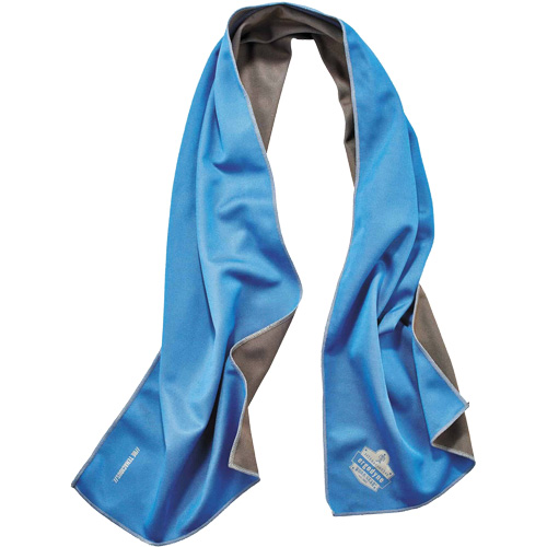 Chill-Its&reg; 6602MF Microfiber Cooling Towel, Blue Groupe Belzile Dickner