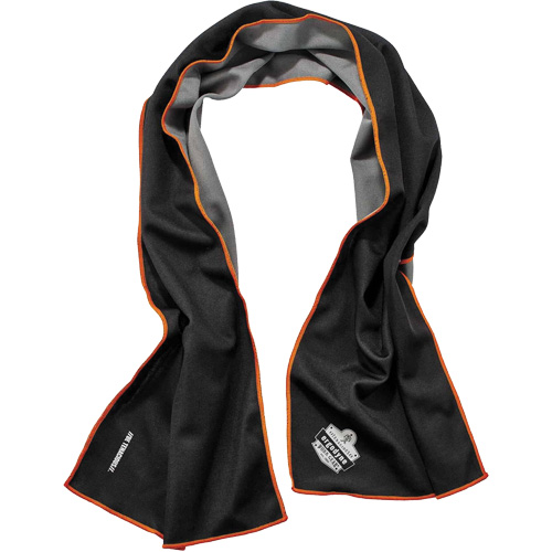 Chill-Its&reg; 6602MF Microfiber Cooling Towel, Black Groupe Belzile Dickner