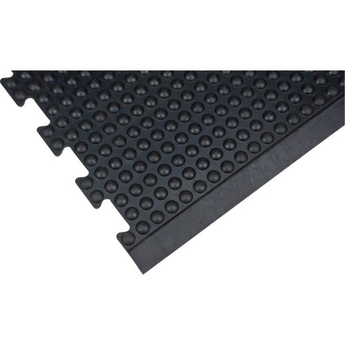 Anti-Fatigue Dome Matting, Bubbled, 3' x 4' x 1/2", Black, Rubber Groupe Belzile Dickner