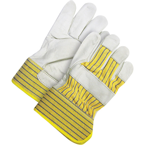 Gants d'ajusteur classiques, Taille unique, Paume en Cuir fleur de vache, Doublure en Molleton Groupe Belzile Dickner