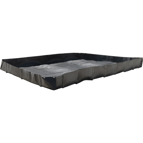 Economy Berms, 119 gal. Capacity, 4' W x 4' L x 12" H, L-Bracket Groupe Belzile Dickner
