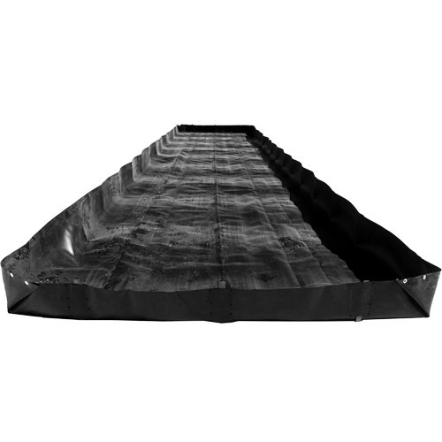 Economy Berms, 2244 US gal. Capacity, 30' W x 10' L x 12" H, L-Bracket Groupe Belzile Dickner