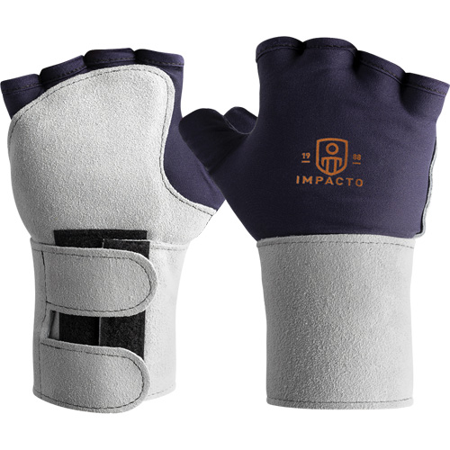 Anti-Impact Glove With Wrist Support, Medium, Synthetic Palm, Slip-On Cuff Groupe Belzile Dickner