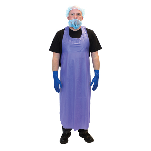 Vinyl Aprons, Vinyl, Blue, 35" W x 45" L Groupe Belzile Dickner