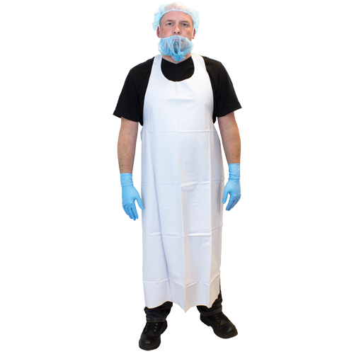 Vinyl Aprons, Vinyl, White, 35" W x 45" L Groupe Belzile Dickner