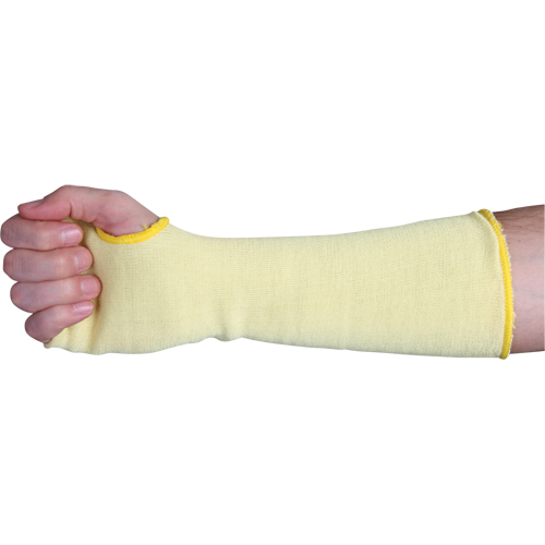 Manchon r&eacute;sistant aux coupures, Kevlar, 14", ANSI/ISEA 105 niveau 3, Jaune Groupe Belzile Dickner